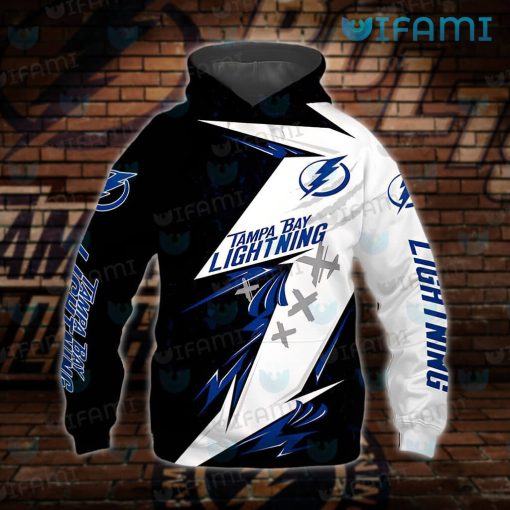 Tampa Bay Lightning Hoodie 3D Thunder Design Tampa Bay Lightning Gift