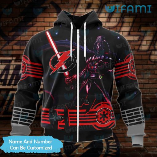 Tampa Bay Lightning Hoodie 3D Darth Vader Star Wars Custom Tampa Bay Lightning Gift
