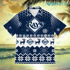 Tampa Bay Rays Hawaiian Shirt Christmas Pattern TB Rays Gift