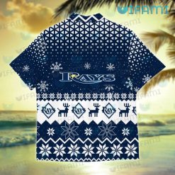 Tampa Bay Rays Hawaiian Shirt Christmas Pattern TB Rays Gift