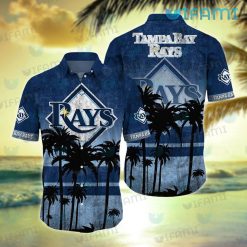 Tampa Bay Rays Hawaiian Shirt Splash Pattern TB Rays Gift