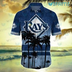 Tampa Bay Rays Hawaiian Shirt Coconut Tree TB Rays Present