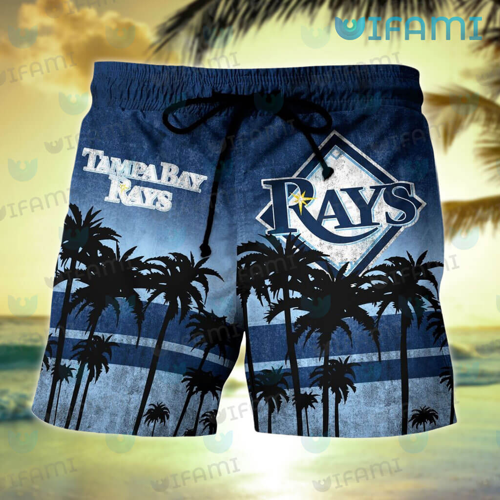 Tampa Bay Rays Palm Tree Hawaiian Shirt