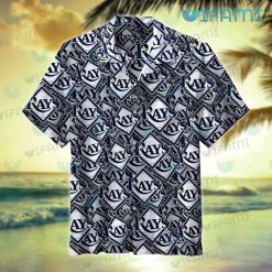 Tampa Bay Rays Hawaiian Shirt Logo Pattern TB Rays Gift