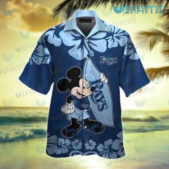 Tampa Bay Rays Hawaiian Shirt Mickey Surfboard TB Rays Gift