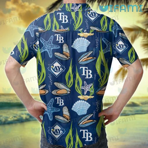 Tampa Bay Rays Hawaiian Shirt Mussel Starfish Scallop TB Rays Gift