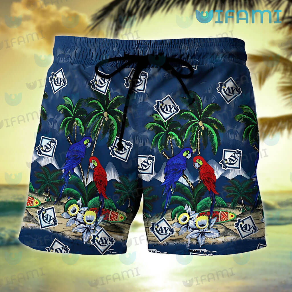 Tampa Bay Rays Tropical Pattern For Fans Hawaiian Shirt and Short