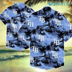 Tampa Bay Rays Hawaiian Shirt Tropical Island TB Rays Gift