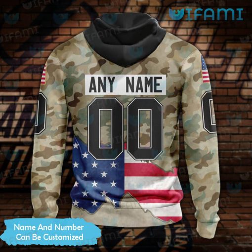 Tampa Lightning Hoodie 3D USA Flag Camo Color Custom Tampa Bay Lightning Gift