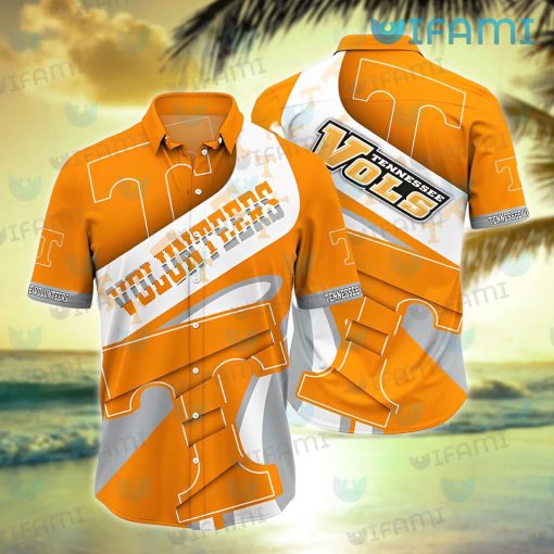 Tennessee Vols Hawaiian Shirt Big Logo Tennessee Vols Gift