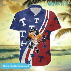 Tennessee Vols Hawaiian Shirt Big Mascot Logo Tennessee Vols Present