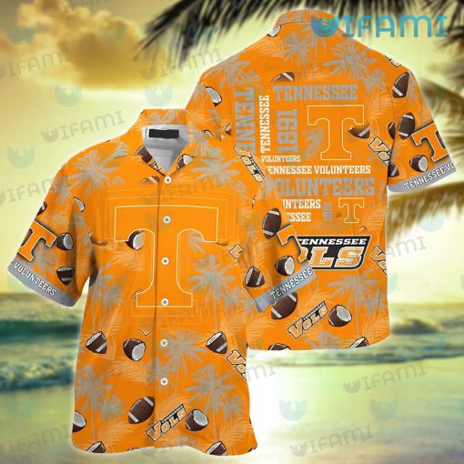 Tennessee Vols Hawaiian Shirt Coconut Football Tennessee Vols Gift