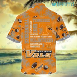 Tennessee Vols Hawaiian Shirt Coconut Football Tennessee Vols Present Back