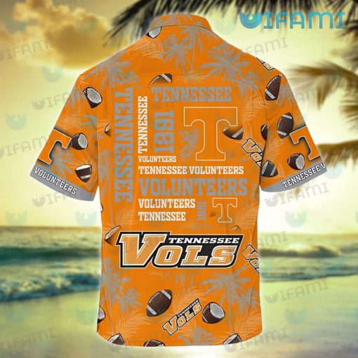 Tennessee Vols Hawaiian Shirt Coconut Football Tennessee Vols Gift