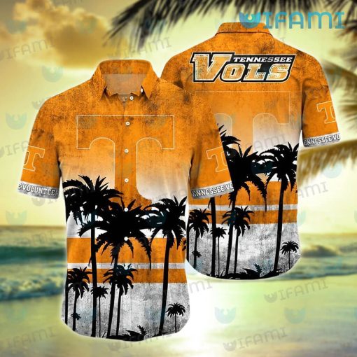 Tennessee Vols Hawaiian Shirt Coconut Tree Best Tennessee Volunteers Gifts