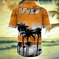 Tennessee Vols Hawaiian Shirt Coconut Tree Best Tennessee Volunteers Present Back