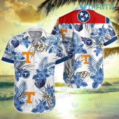 Tennessee Vols Hawaiian Shirt Grizzlies Titans Nashville Predators Volunteers Gift