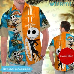 Tennessee Vols Hawaiian Shirt Jack Skellington Surfing Custom Volunteers Gift