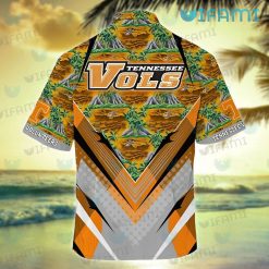 Tennessee Vols Hawaiian Shirt Kayak Island Pattern Tennessee Vols Present Back