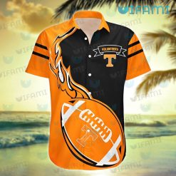 Tennessee Vols Hawaiian Shirt On Fire New Tennessee Football Present