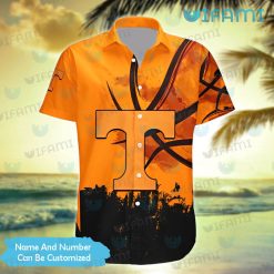 Tennessee Vols Hawaiian Shirt Orange Black Best Tennessee Volunteers Present