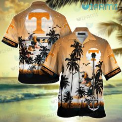 Tennessee Vols Hawaiian Shirt Pirate Mickey Tennessee Vols Gift