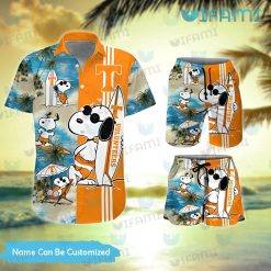Tennessee Vols Hawaiian Shirt Snoopy Surfing Custom Tennessee Vols Present