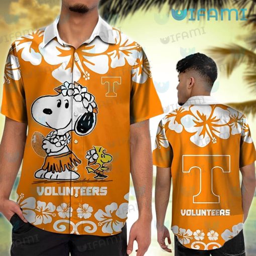 Tennessee Vols Hawaiian Shirt Snoopy Woodstock Tennessee Vols Gift