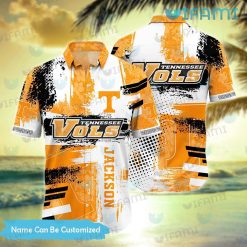Tennessee Vols Hawaiian Shirt Splash Pattern Custom Tennessee Vols Gift