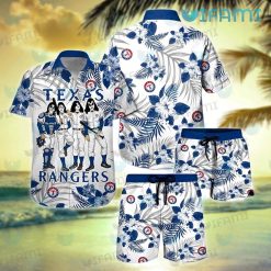 Texas Rangers Hawaiian Shirt Baseball Stitches Texas Rangers Gift