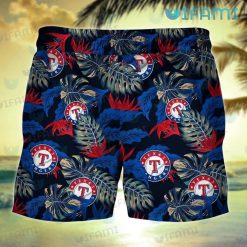 Texas Rangers Hawaiian Shirt Stress Blessed Obsessed Texas Rangers Short