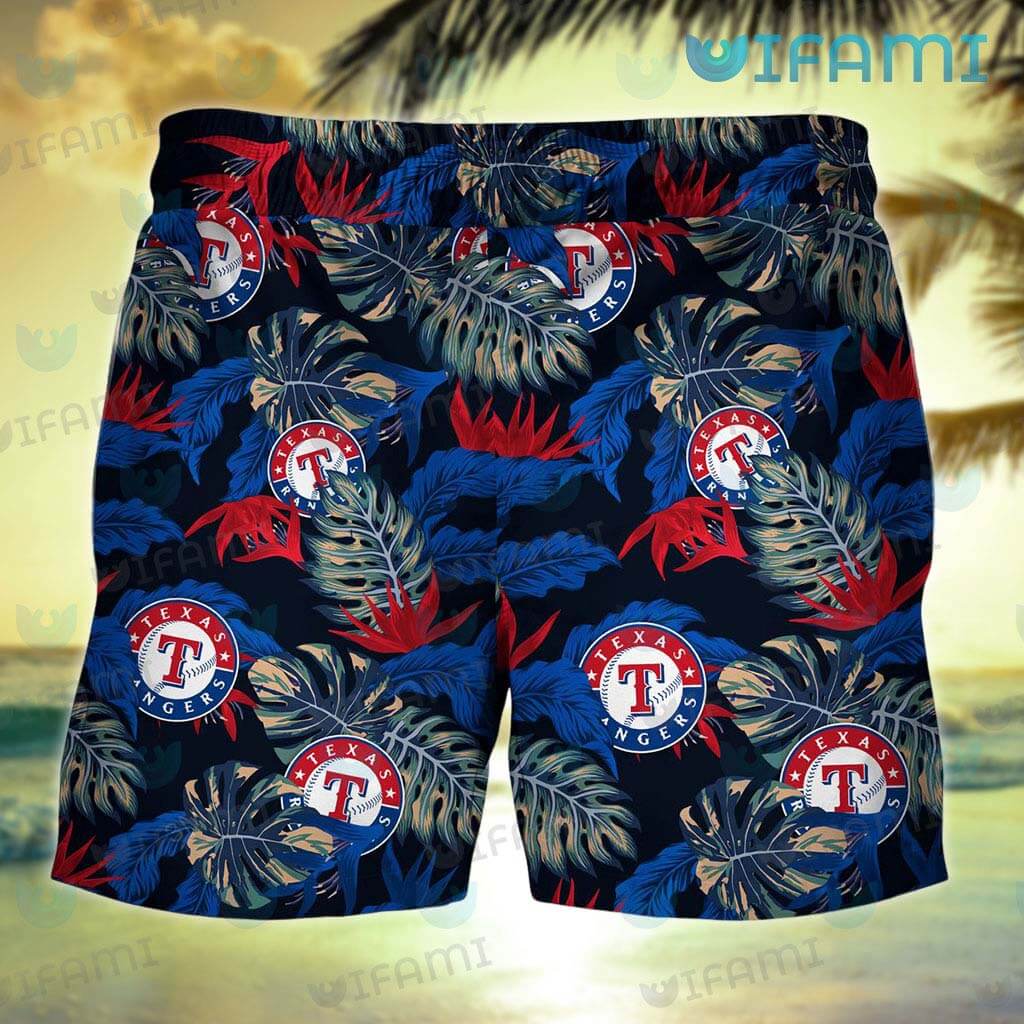 Texas Rangers Hawaiian Shirt Stress Blessed Obsessed Texas Rangers