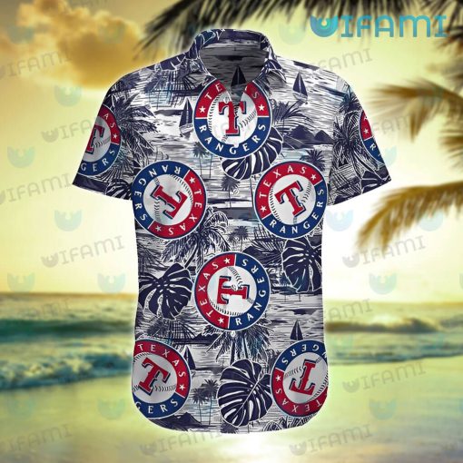 Texas Rangers Hawaiian Shirt Summer Beach Texas Rangers Gift
