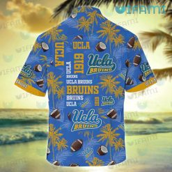UCLA Hawaiian Shirt Coconut Football Pattern UCLA Gift