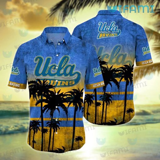 UCLA Hawaiian Shirt Coconut Tree UCLA Bruins Gift