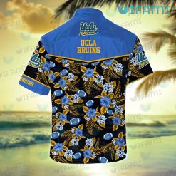 UCLA Hawaiian Shirt Football Love Peace UCLA Bruins Gift