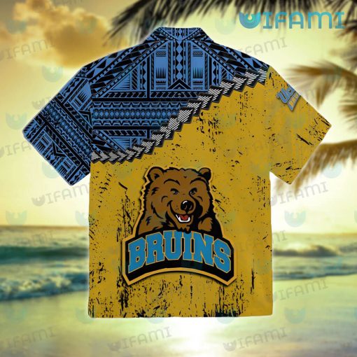 UCLA Hawaiian Shirt Grunge Polynesian UCLA Bruins Gift