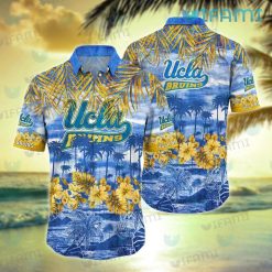 UCLA Hawaiian Shirt Hibiscus Tropical Beach UCLA Gift