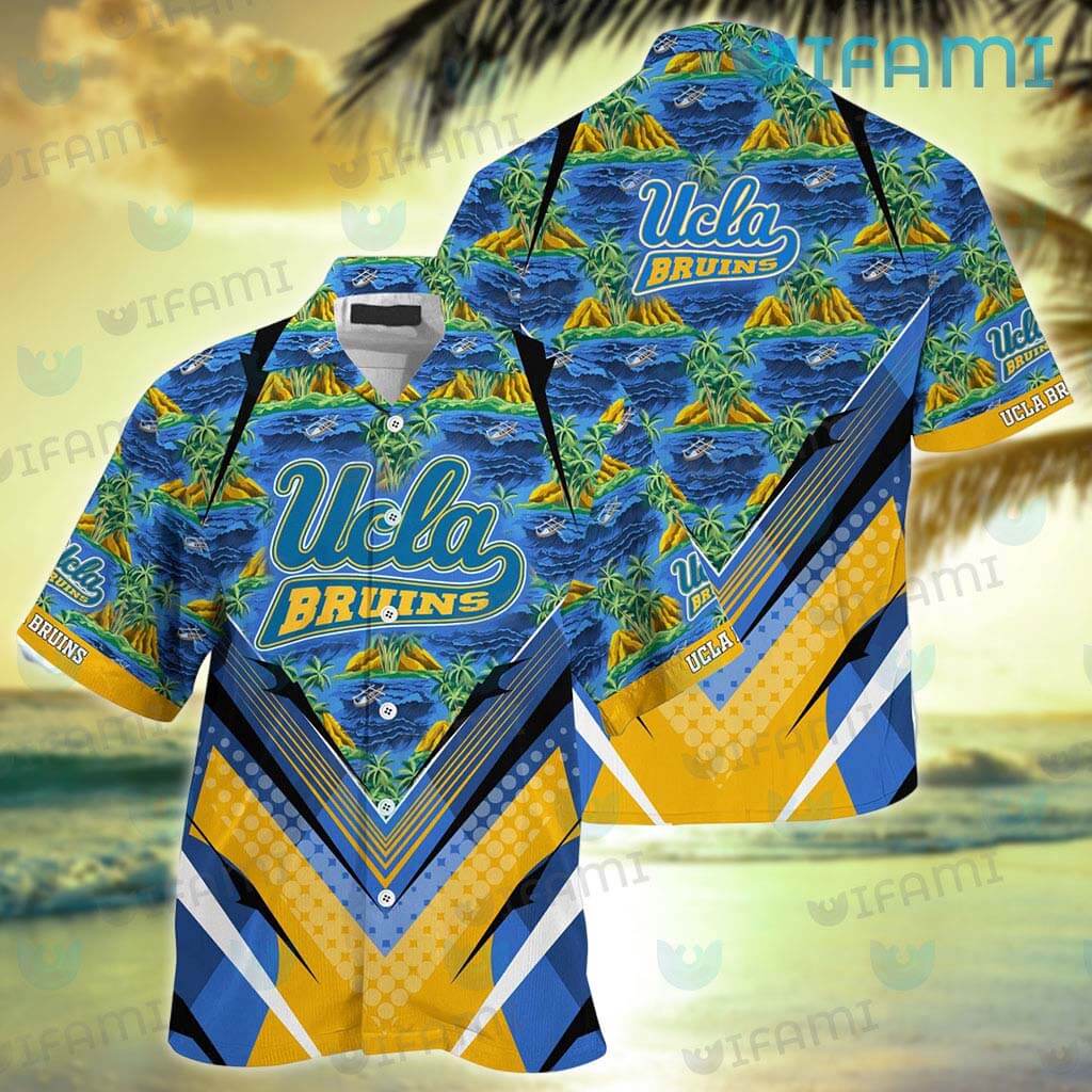 UCLA Hawaiian Shirt Kayak Tropical Island UCLA Gift - Personalized Gifts:  Family, Sports, Occasions, Trending