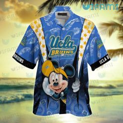 UCLA Hawaiian Shirt Mickey Feather UCLA Bruins Present