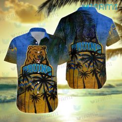 UCLA Hawaiian Shirt Palm Tree Pattern UCLA Bruins Gift