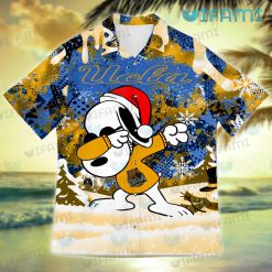 UCLA Hawaiian Shirt Snoopy Dabbing Snowflake UCLA Gift