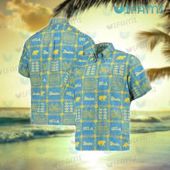 UCLA Hawaiian Shirt Tapa Design UCLA Bruins Gift