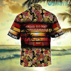 USC Hawaiian Shirt Came All Day Tropical Flower USC Trojans Gift