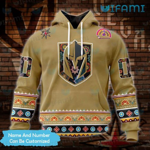 Vegas Golden Knights Hoodie 3D Diwali Festival Design Custom VGK Gift