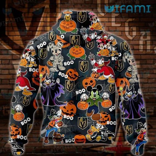 Vegas Golden Knights Hoodie 3D Halloween Mickey Friends VGK Gift