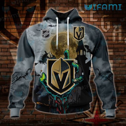 Vegas Golden Knights Hoodie 3D Halloween Night VGK Gift