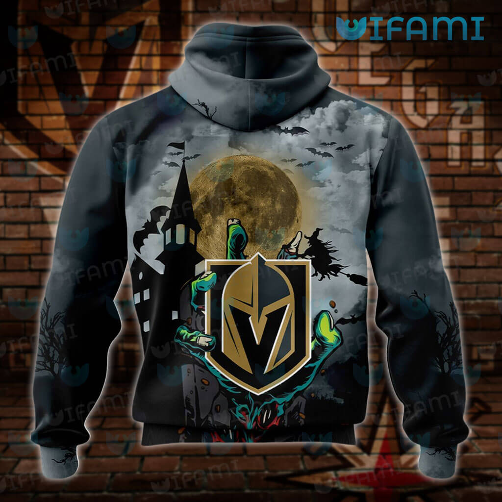 Vegas Golden Knights Hoodie 3D Halloween Night VGK Gift - Personalized  Gifts: Family, Sports, Occasions, Trending