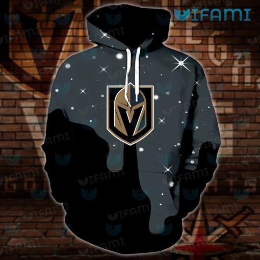 Vegas Golden Knights Hoodie 3D Melting Pattern VGK Gift