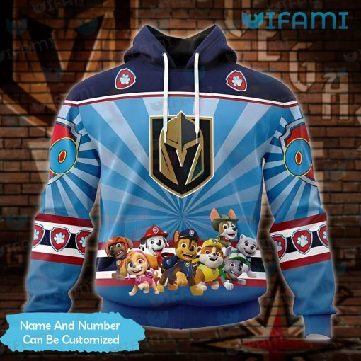 Vegas Golden Knights Hoodie 3D Paw Patrol Custom VGK Gift